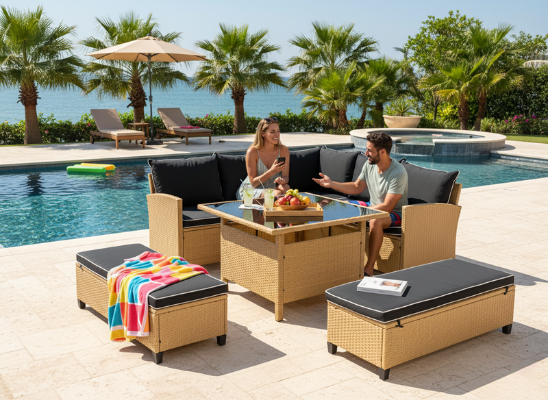 Barbados Corner Lounge Set