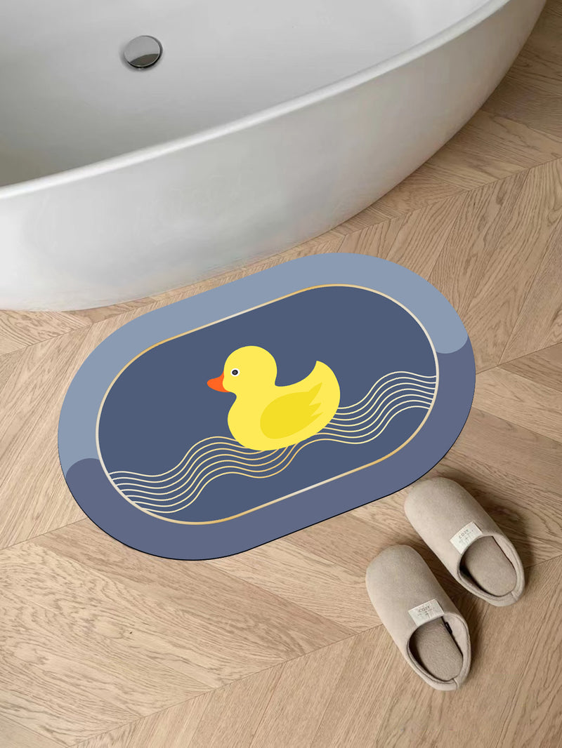Kids Bath Mat - Duck Pattern