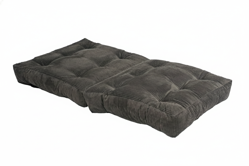 Foldable Chair Bed - Grey - Finery