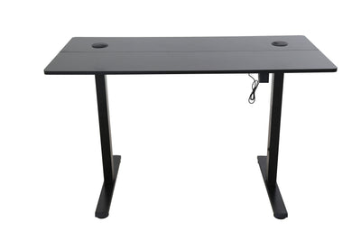 Height Adjustable Office Desk -  Black