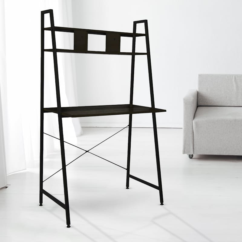 Fine Living - Carly Desk Unit-Black