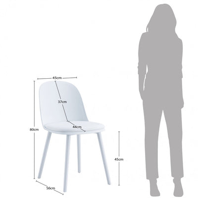 Oslo Chair - White - Finery
