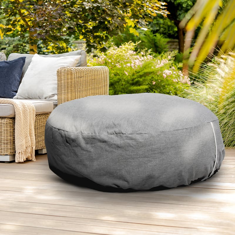 Fine Living Day Bed Bean Bag - Light Grey