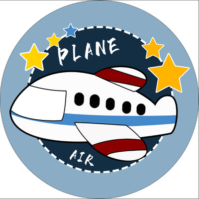 Airplane Crystal Velvet Carpet