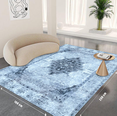 Tromso Velvet Print Carpet - Fine Living