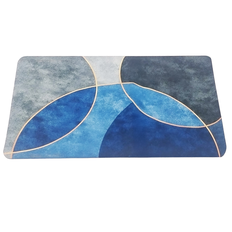 Aqua Embers - Rectangle Bath Mat - 40*60cm