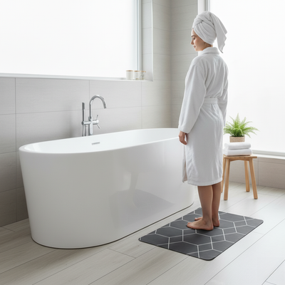 Gentle Shores - Rectangle Bath Mat - 40*60cm