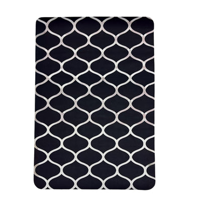 FlowEase- Black - Rectangle Bath Mat - 40*60cm