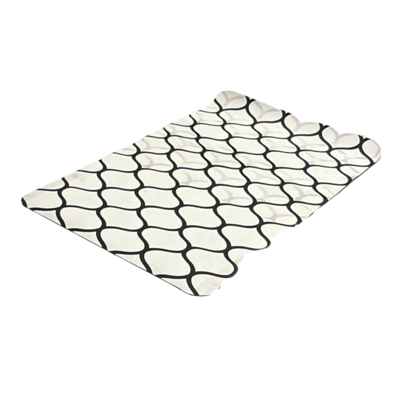 FlowEase - White - Rectangle Bath Mat - 40*60cm