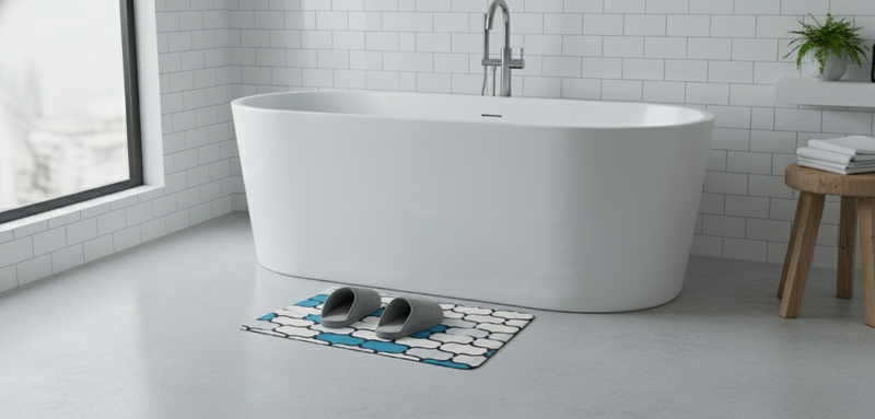 WaveLuxe - Rectangle Bath Mat - 40*60cm