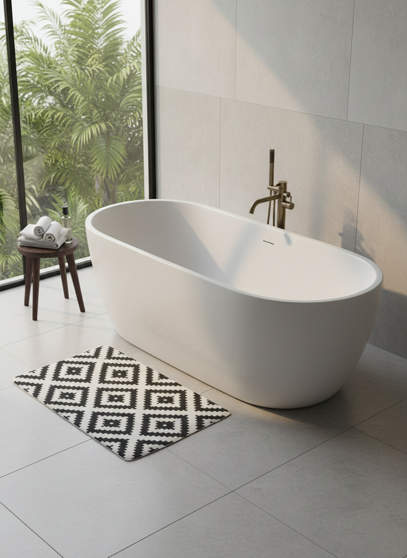 SoftWave - Rectangle Bath Mat - 50*80cm