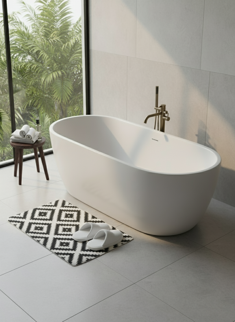 SoftWave - Rectangle Bath Mat - 50*80cm