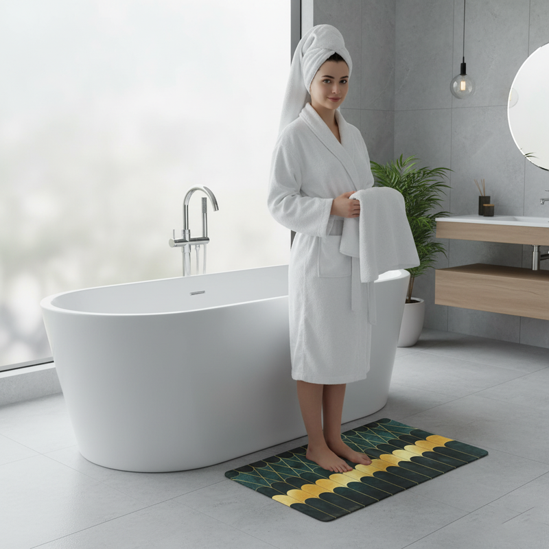 Velvet Shore - Rectangle Bath Mat - 50*80cm