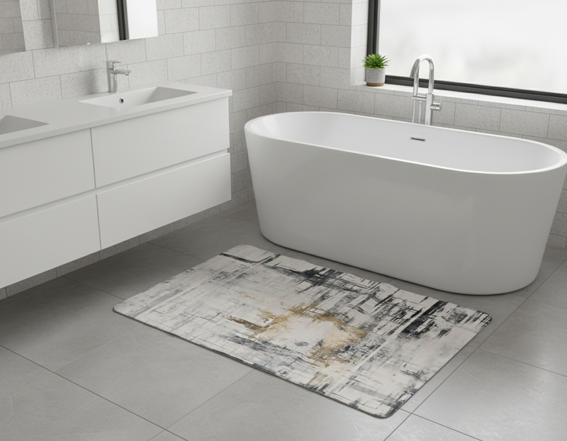 Silky Steps - Rectangle Bath Mat -60*90cm