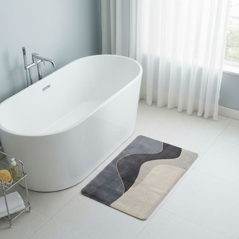 Curve Comfort - Rectangle Bath Mat -60*90cm