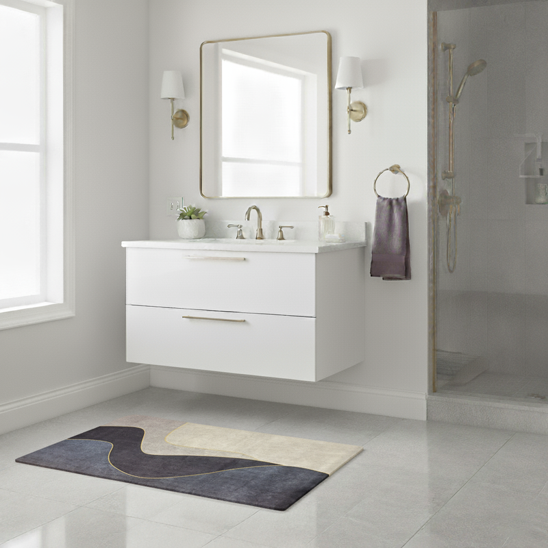 Curve Comfort - Rectangle Bath Mat -60*90cm