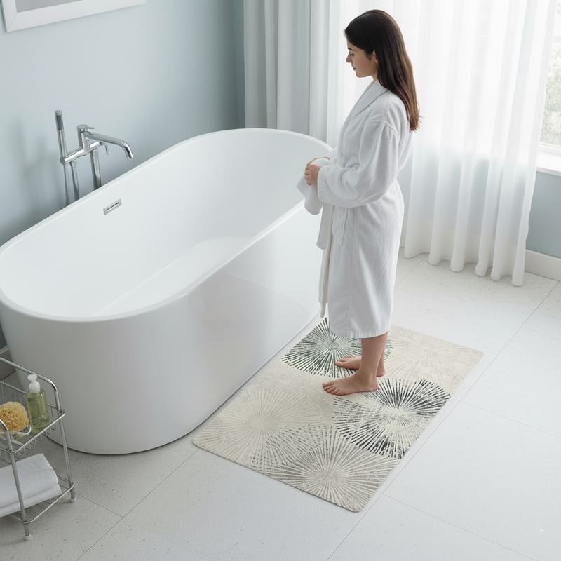 Luxe Orbit - Rectangle Bath Mat - 80*100cm