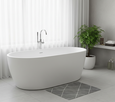 Ellipse - Rectangle Bath Mat - 80*100cm