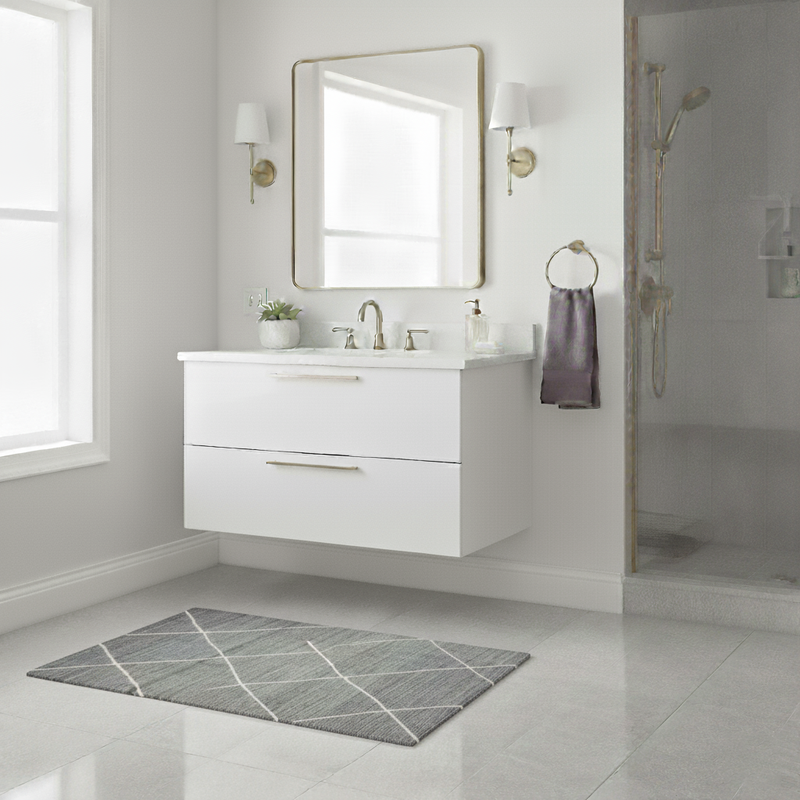 Ellipse - Rectangle Bath Mat - 80*100cm