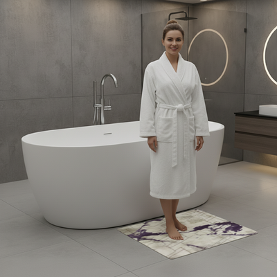 Aura - Rectangle Bath Mat -80*100cm