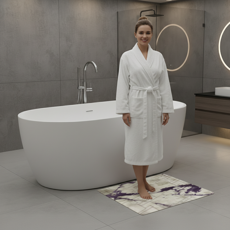 Aura - Rectangle Bath Mat -80*100cm