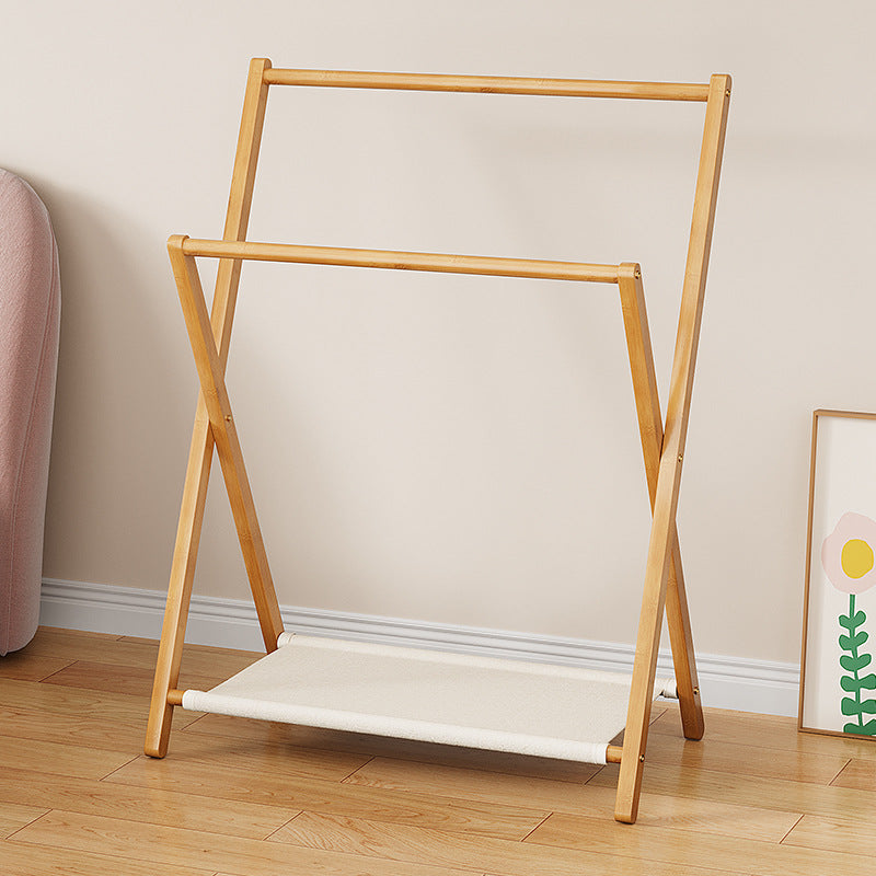 Nordic Wood Clothing Rack - Fine Living