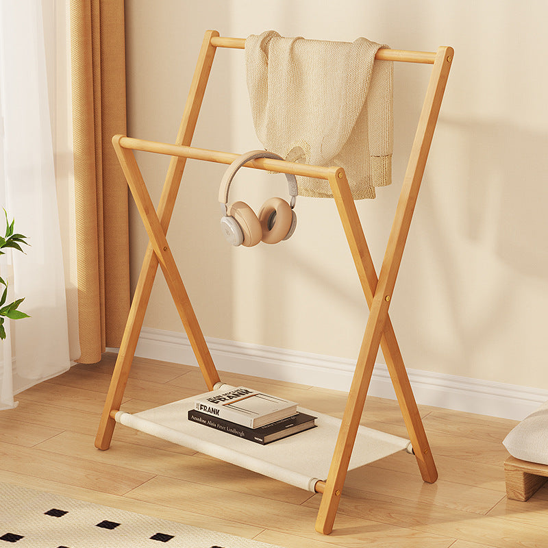 Nordic Wood Clothing Rack - Fine Living