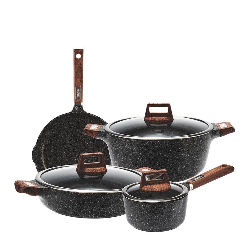 Luxery Die Cast Marble Cookware