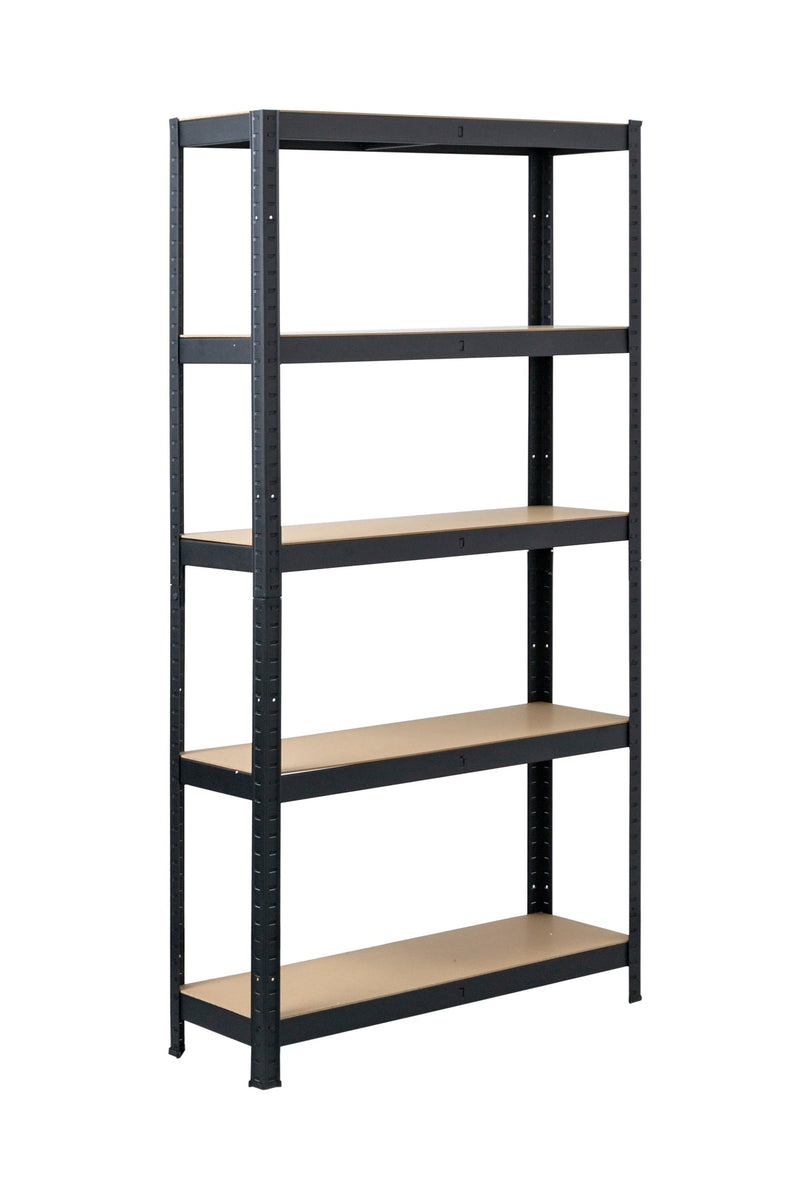 Fine Living - 5 Layer Shelf Matt Black - 2pc set