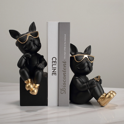 Bulldog Book Holder - Black
