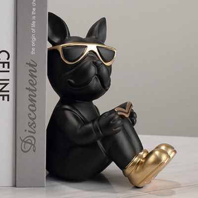 Bulldog Book Holder - Black