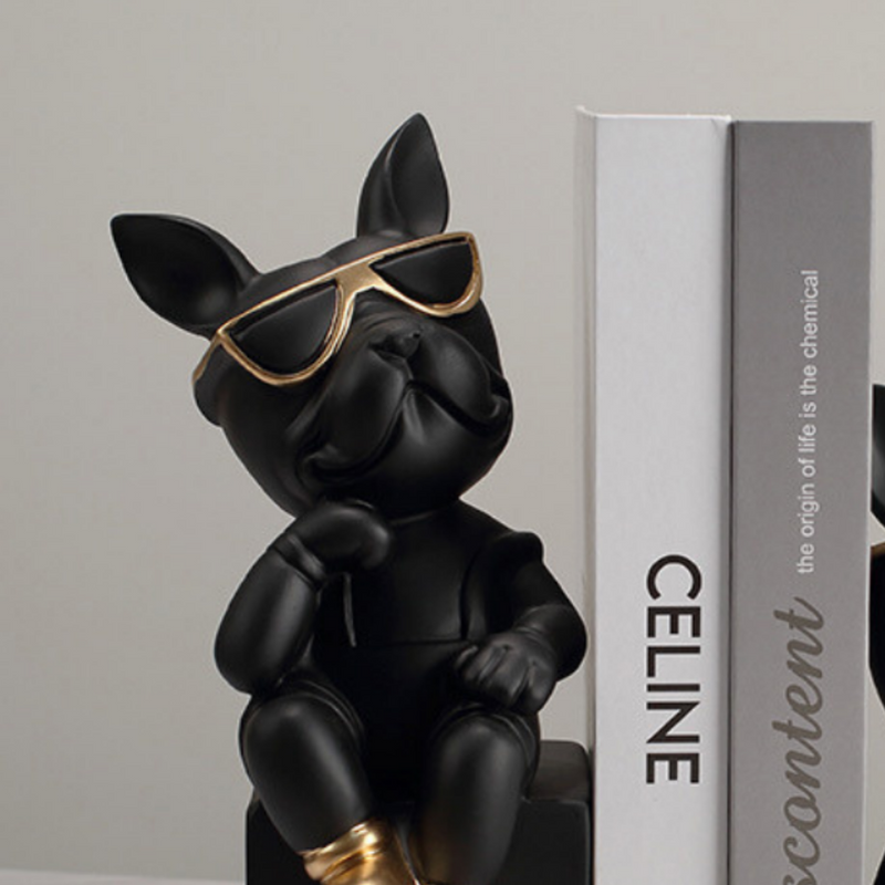 Bulldog Book Holder - Black