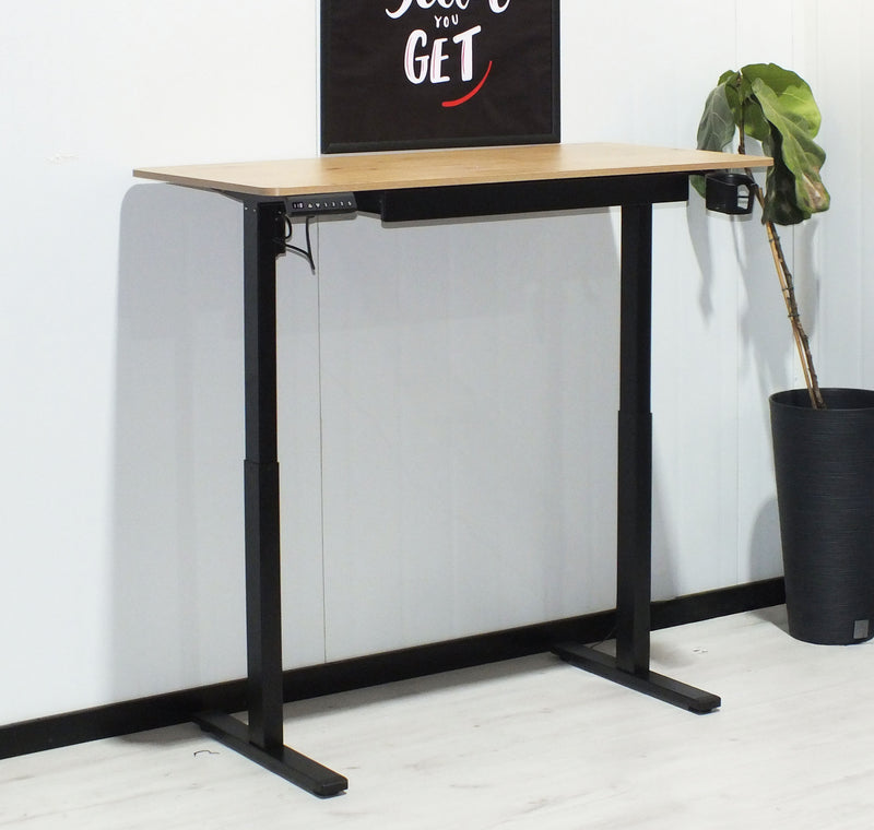 Versa Height Adjustable Desk - L. Wood - Fine Living