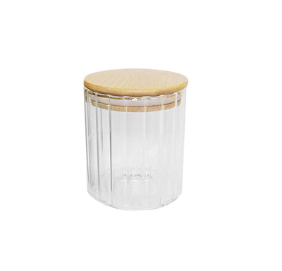 Pantry Gem Jar with Bamboo Lid