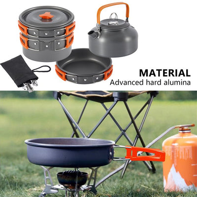 On The Go Outdoor Cookware Set