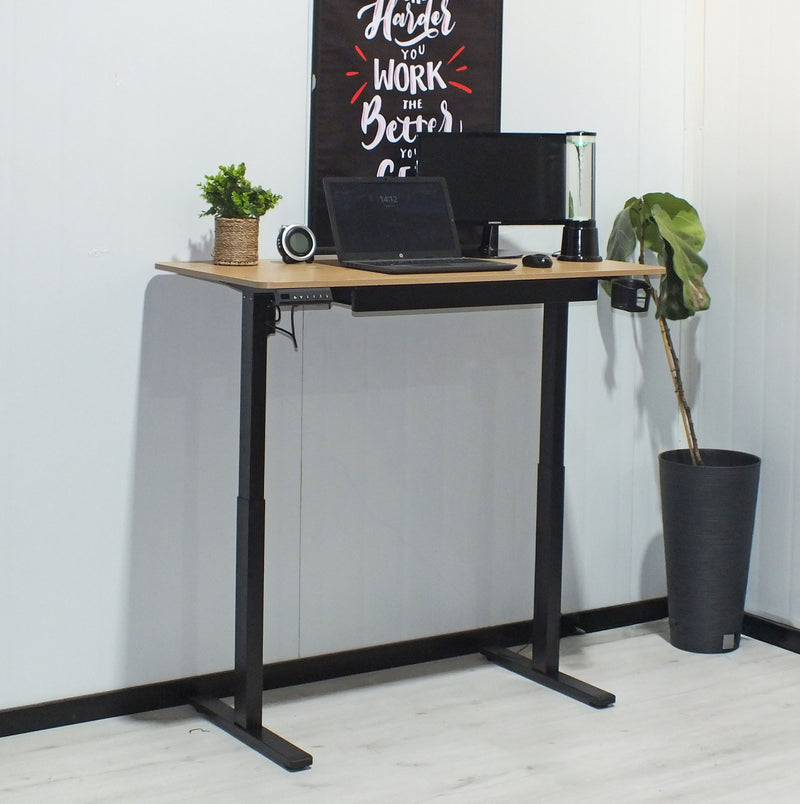 Versa Height Adjustable Desk - L. Wood - Fine Living