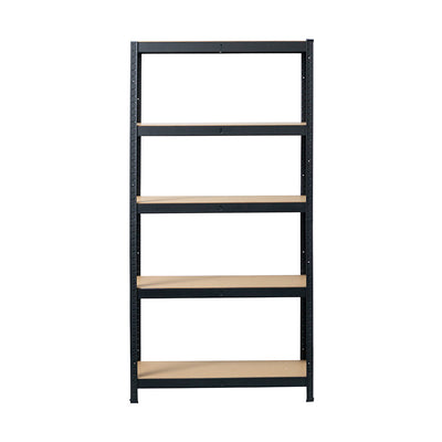 Fine Living - 5 Layer Shelf Matt Black - 2pc set