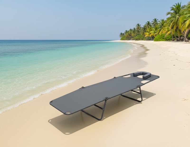 FaceSpace Lounge Chair - Grey  - Fine Living