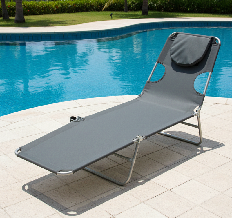 FaceSpace Lounge Chair - Grey  - Fine Living