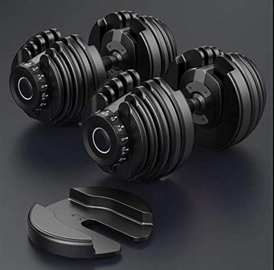 MuscleMax Dumbbell - Black -40kg - Fine Living