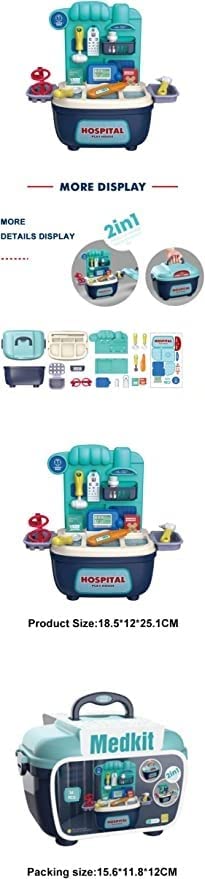 2 in 1 Medical Carry Case Playset - Jeronimo