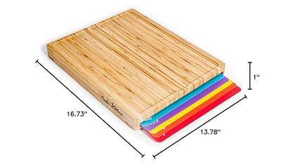 Bamboo Chopping Board Set -Fine Living