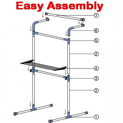 Multi Purpose Drying Rack - Clothing