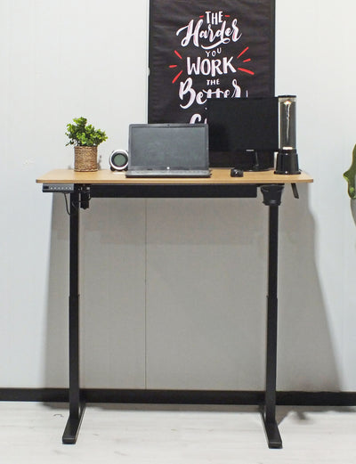 Versa Height Adjustable Desk - L. Wood - Fine Living
