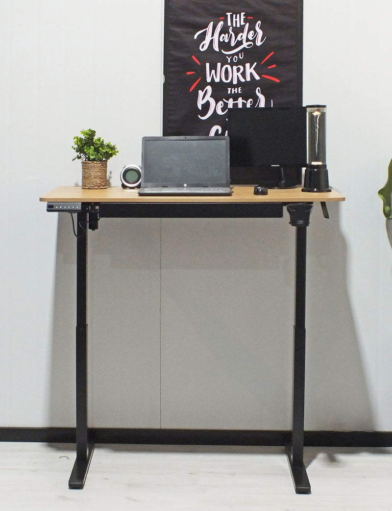 Versa Height Adjustable Desk - L. Wood - Fine Living