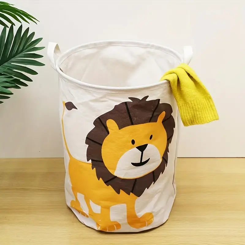 Cartoon Folding Storage Basket