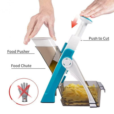 ChopCraft  Vegetable Cutter - White/Grey - Fine Living