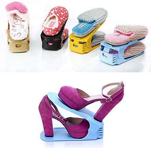 Shoe Organizer - Set of 6 - Grey