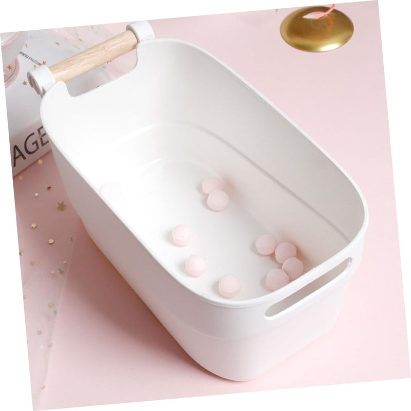 Elegance Storage Basket - L - White - Fine Living
