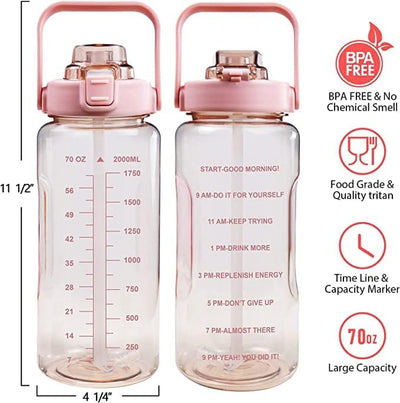 Water Bottle Pouch-Pink
